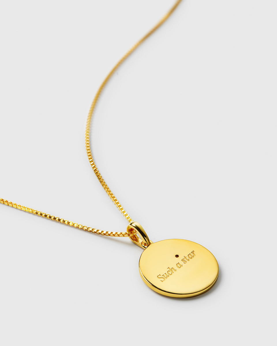 Lucky Coin Such A Star Necklace Gold