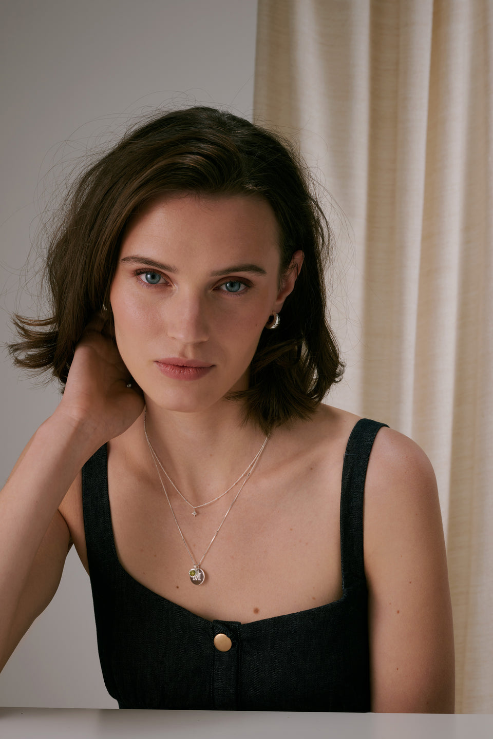 Beloved Big Letter Silver