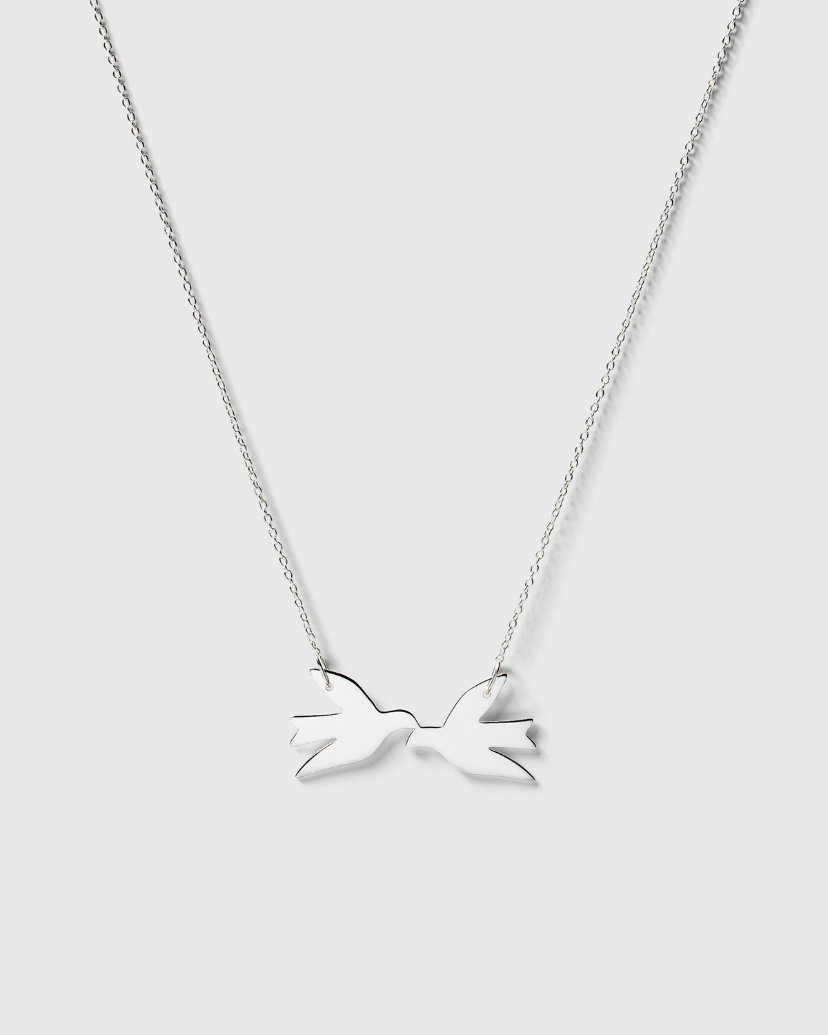 Birdy Necklace Silver