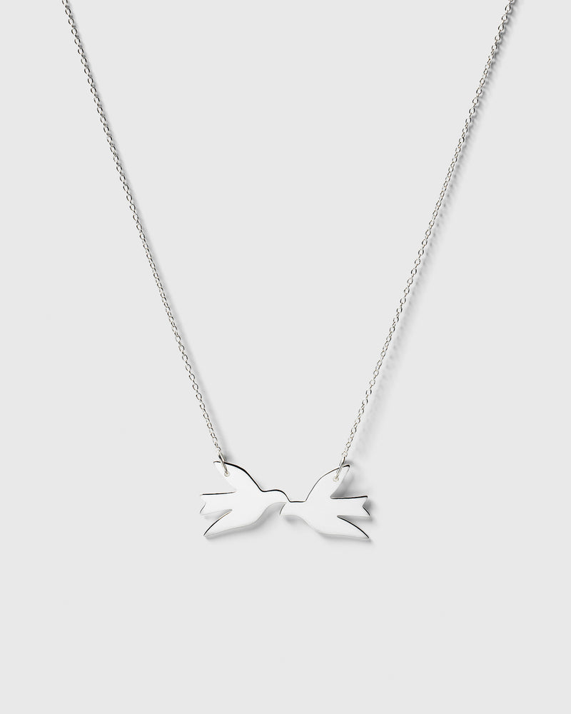 Birdy Necklace Silver