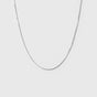 Beloved Short Box Chain Silver