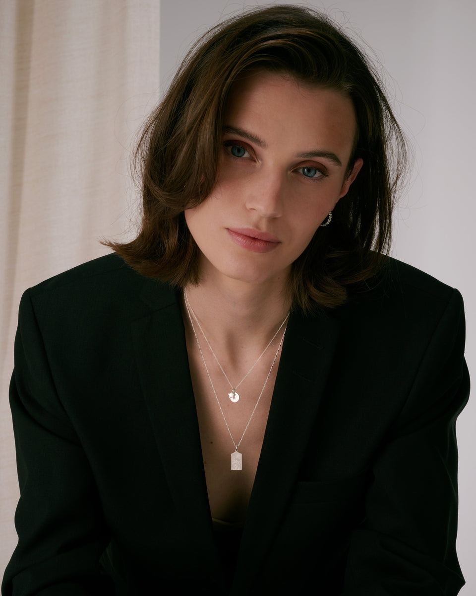 Beloved Short Oval Chain Silver