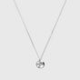Minimalistica Hammered Necklace Silver
