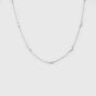 Treasure Multi Pearl Necklace Silver