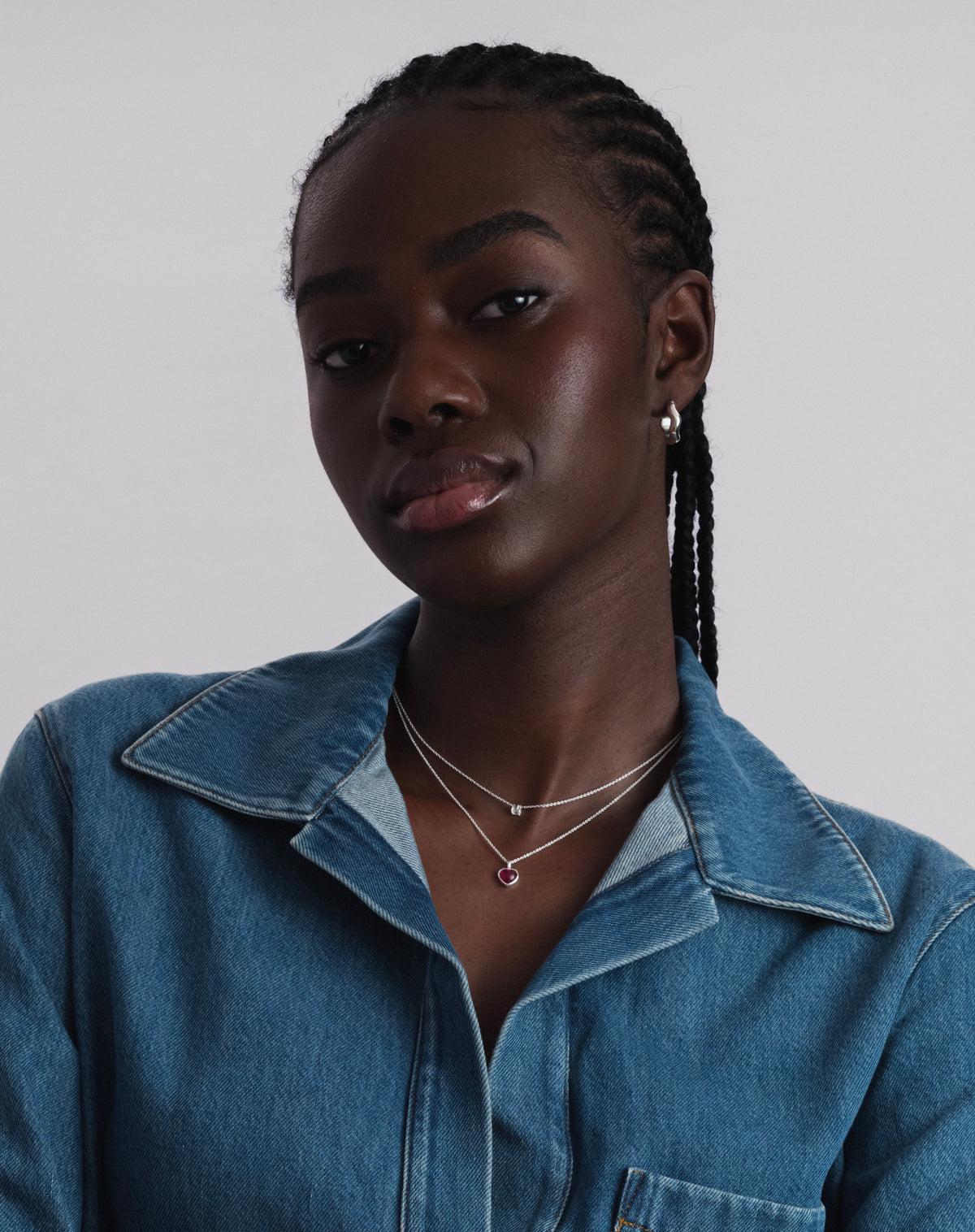 La La Love Necklace Silver