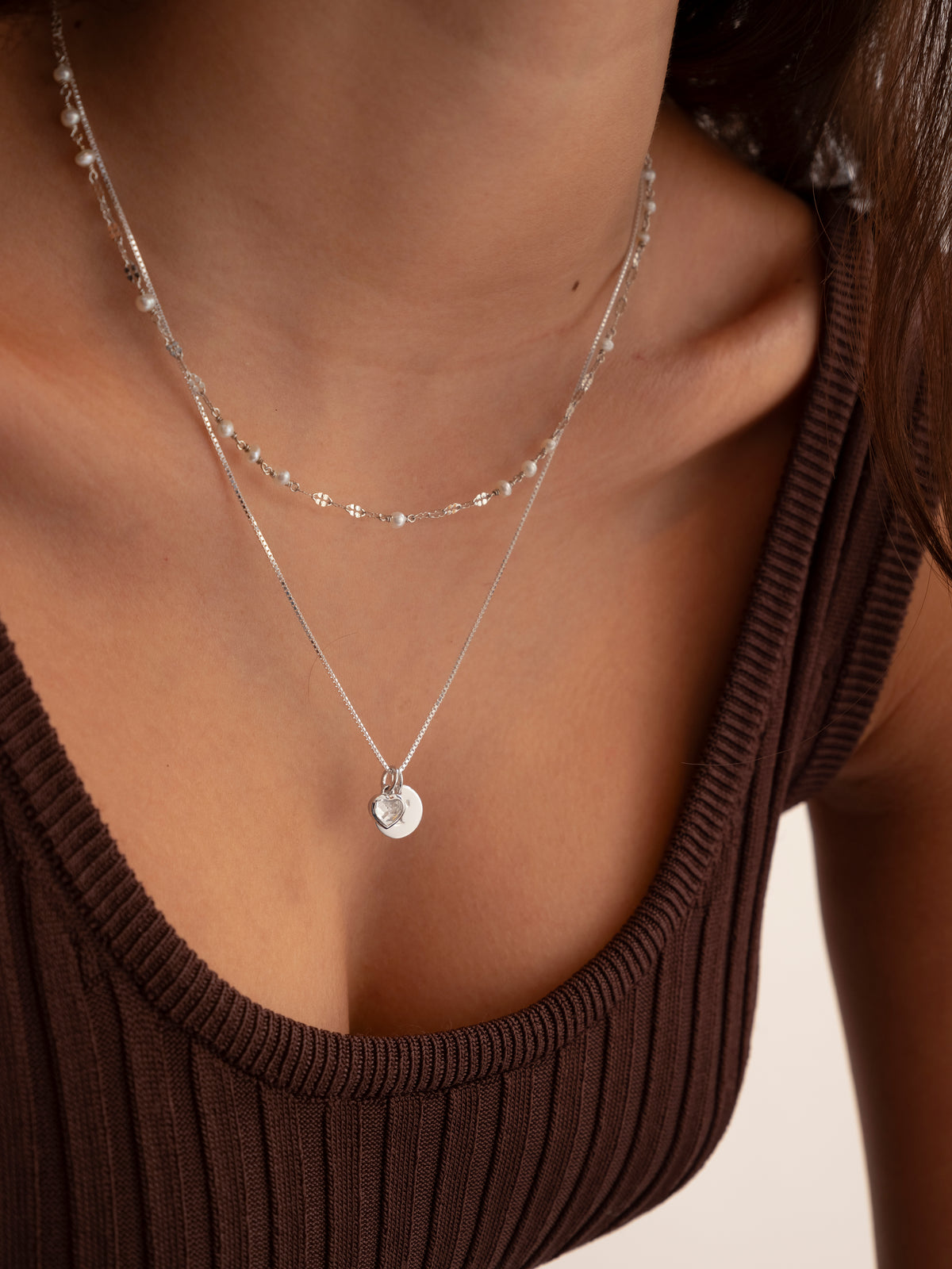 Aurelia Necklace Silver