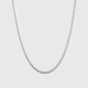 Sheer Love Necklace Silver