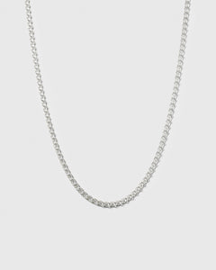 Sheer Love Necklace Silver