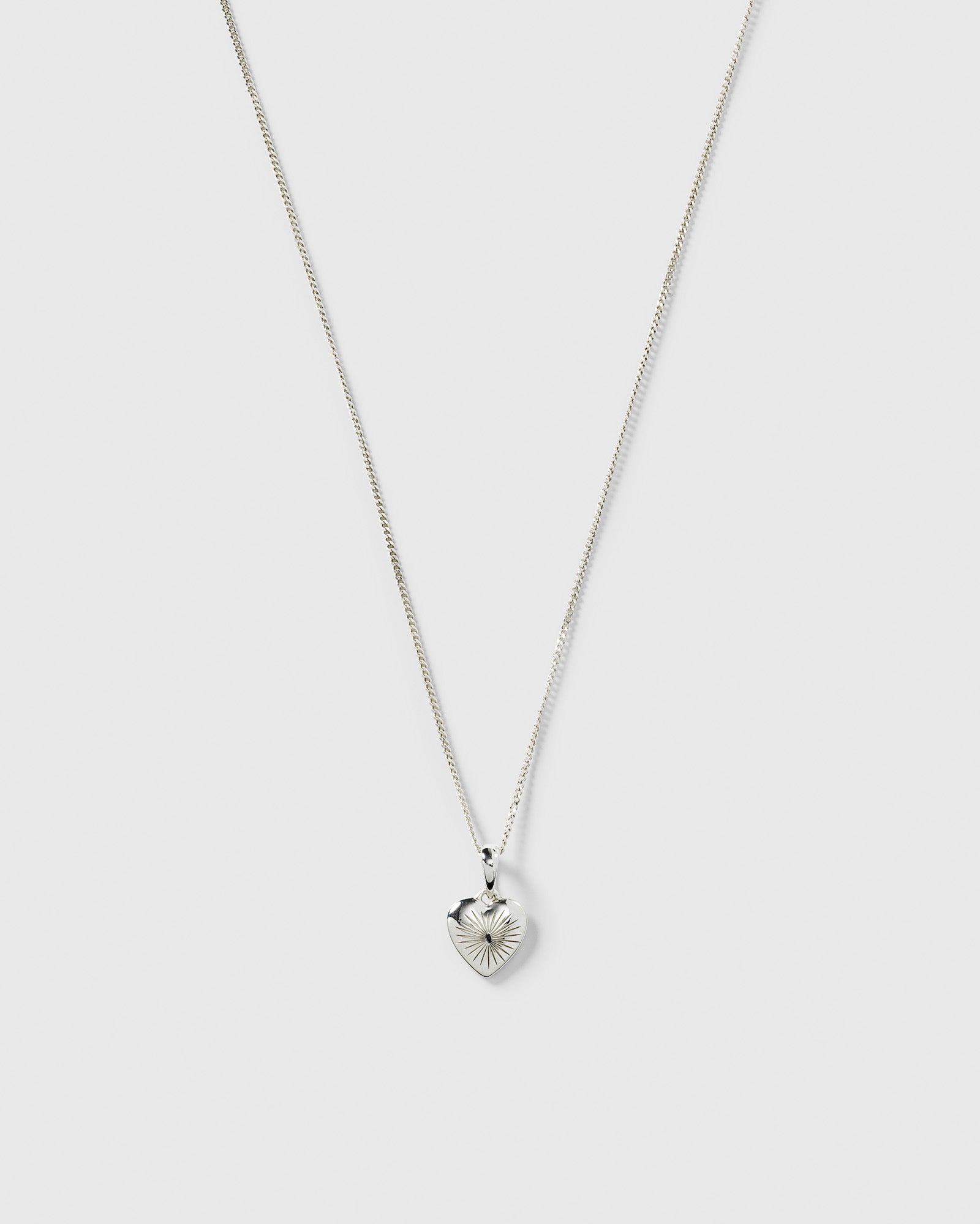 Silver store Heart Necklace