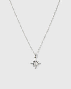 North Star Big Necklace Silver