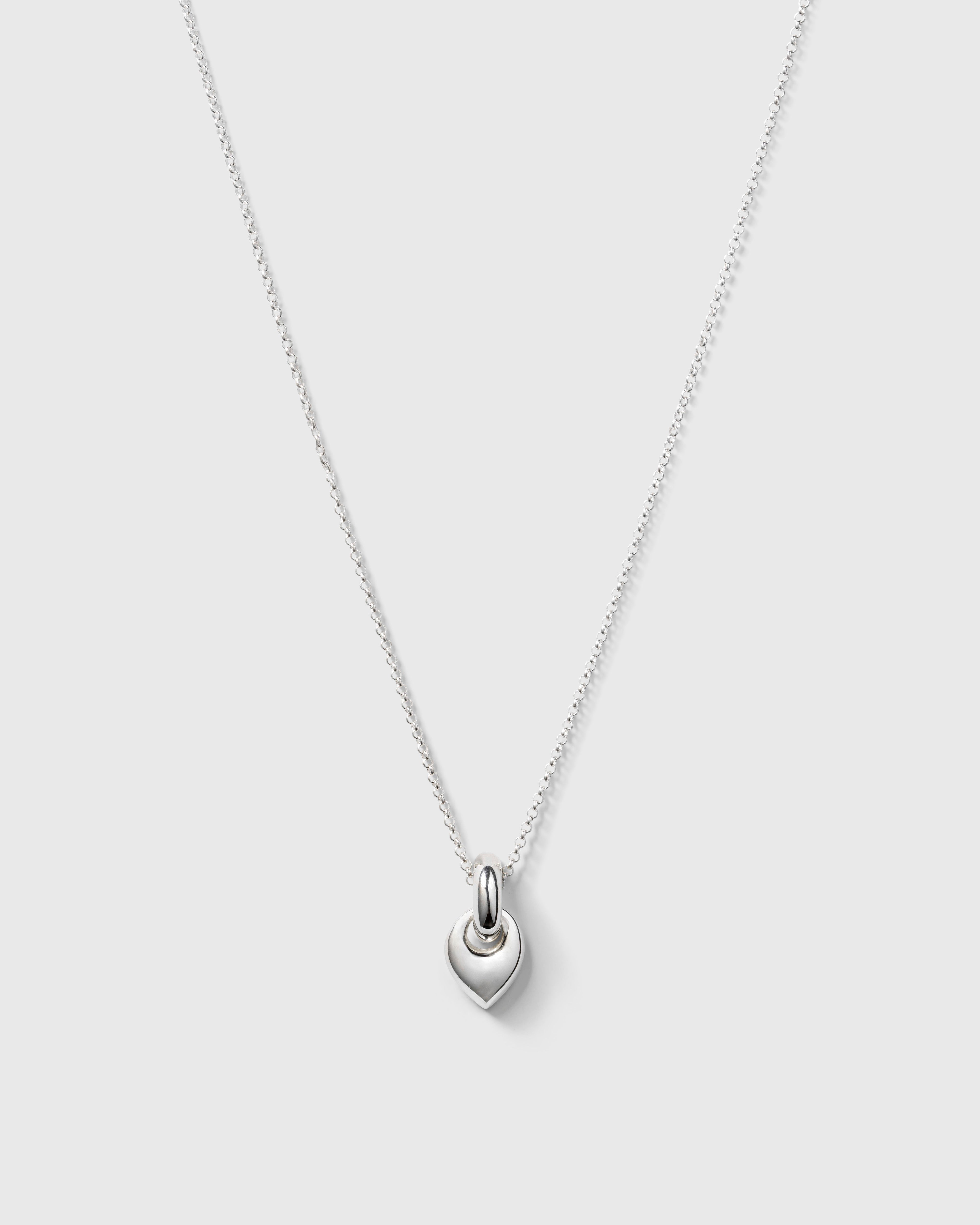 Melinda Long Necklace Silver