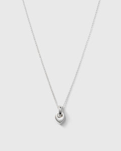 Melinda Long Necklace Silver