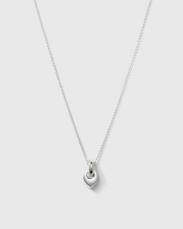 Melinda Long Necklace Silver
