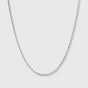Lunetta Necklace Silver