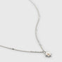 Florentina Pearl Necklace Silver