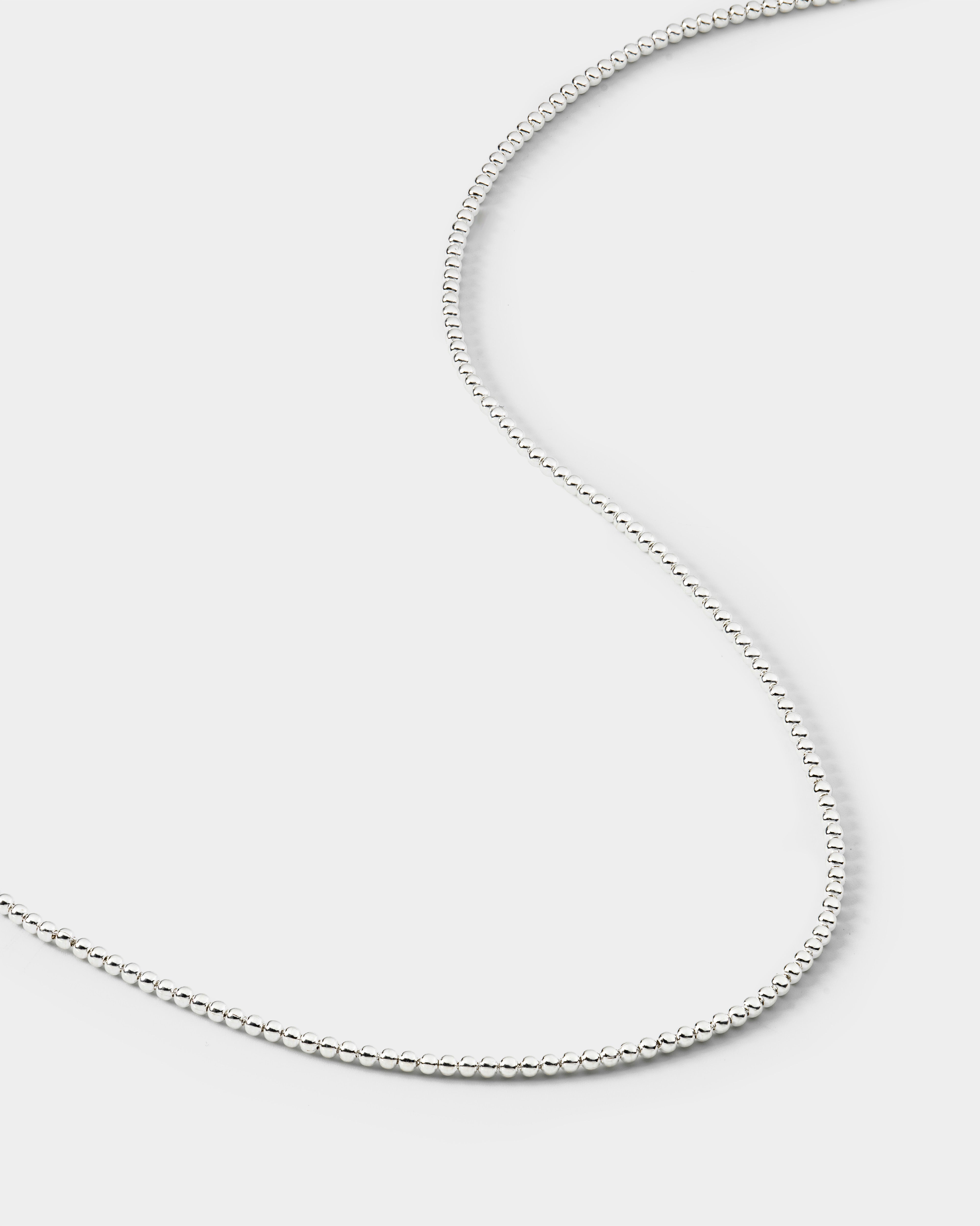 Sheer Doria Necklace Silver