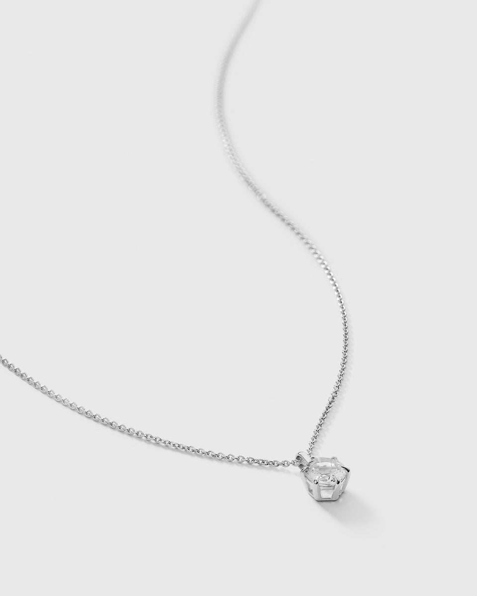 Valora Necklace Silver