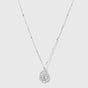 Lucky Coin Athena Necklace Silver
