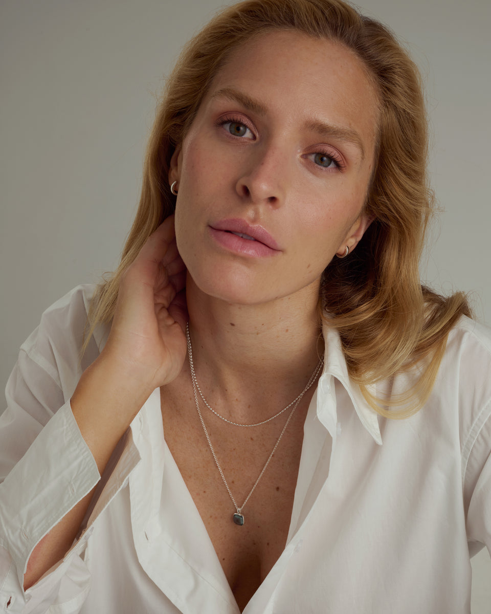 Lumera Necklace Silver