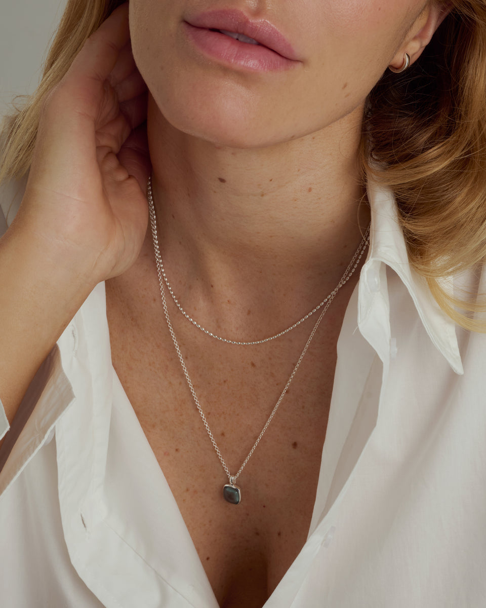 Lumera Necklace Silver