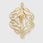 Ophelia Brooch Gold