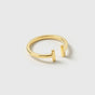 Strict Bar Ring Gold