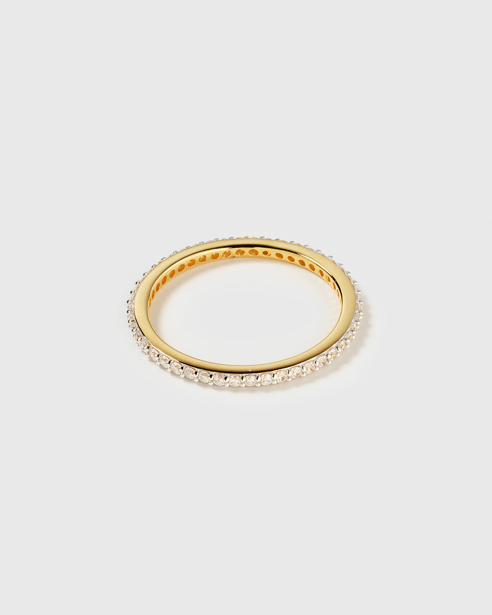 Tiny Sparkle Ring Gold