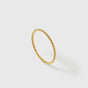Tiny Twisted Ring Gold
