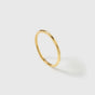 Tiny Ultrathin Ring Gold