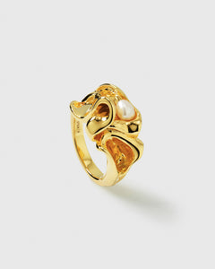 Moulded Big Ring Gold