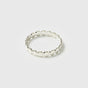 Beaches Flat Dots Ring Silver