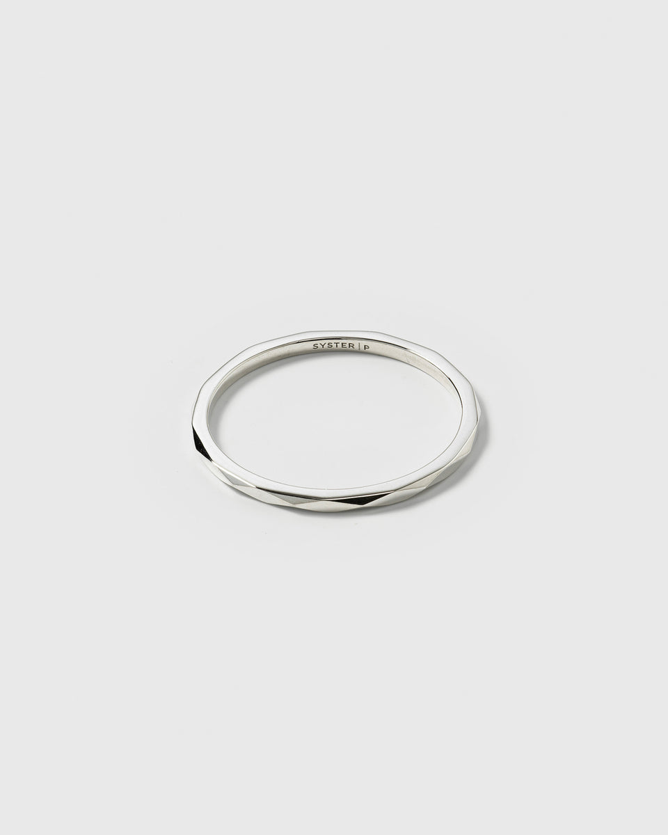 Tiny Ultrathin Ring Silver