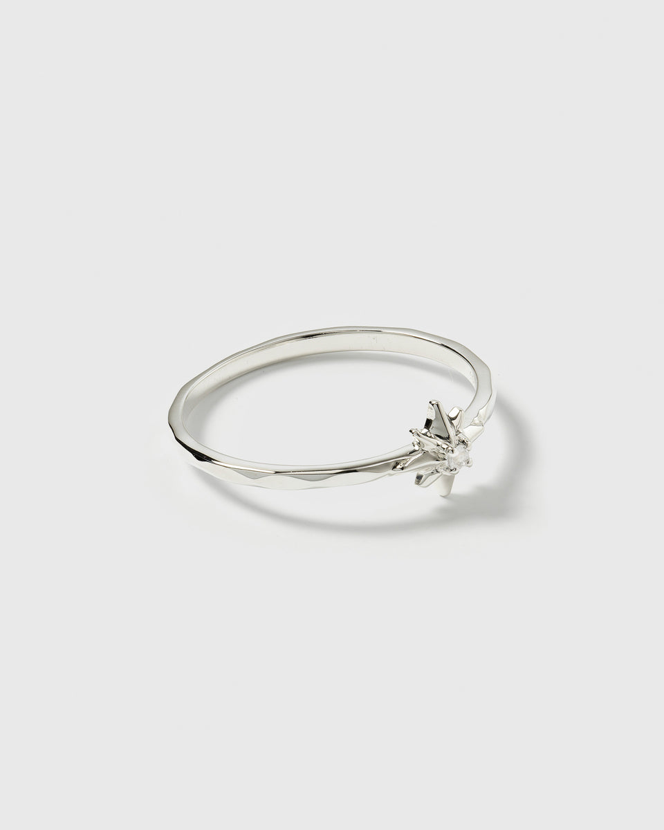 North Star Ring Silver