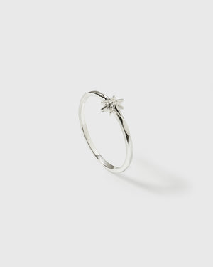 North Star Ring Silver