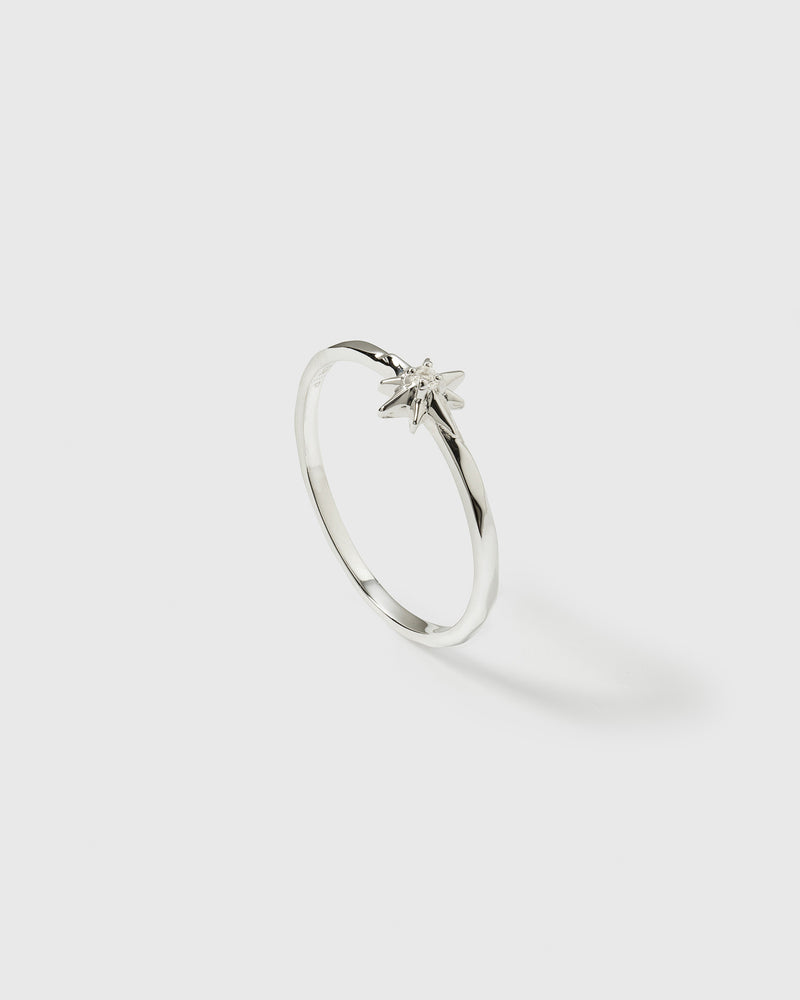 North Star Ring Silver