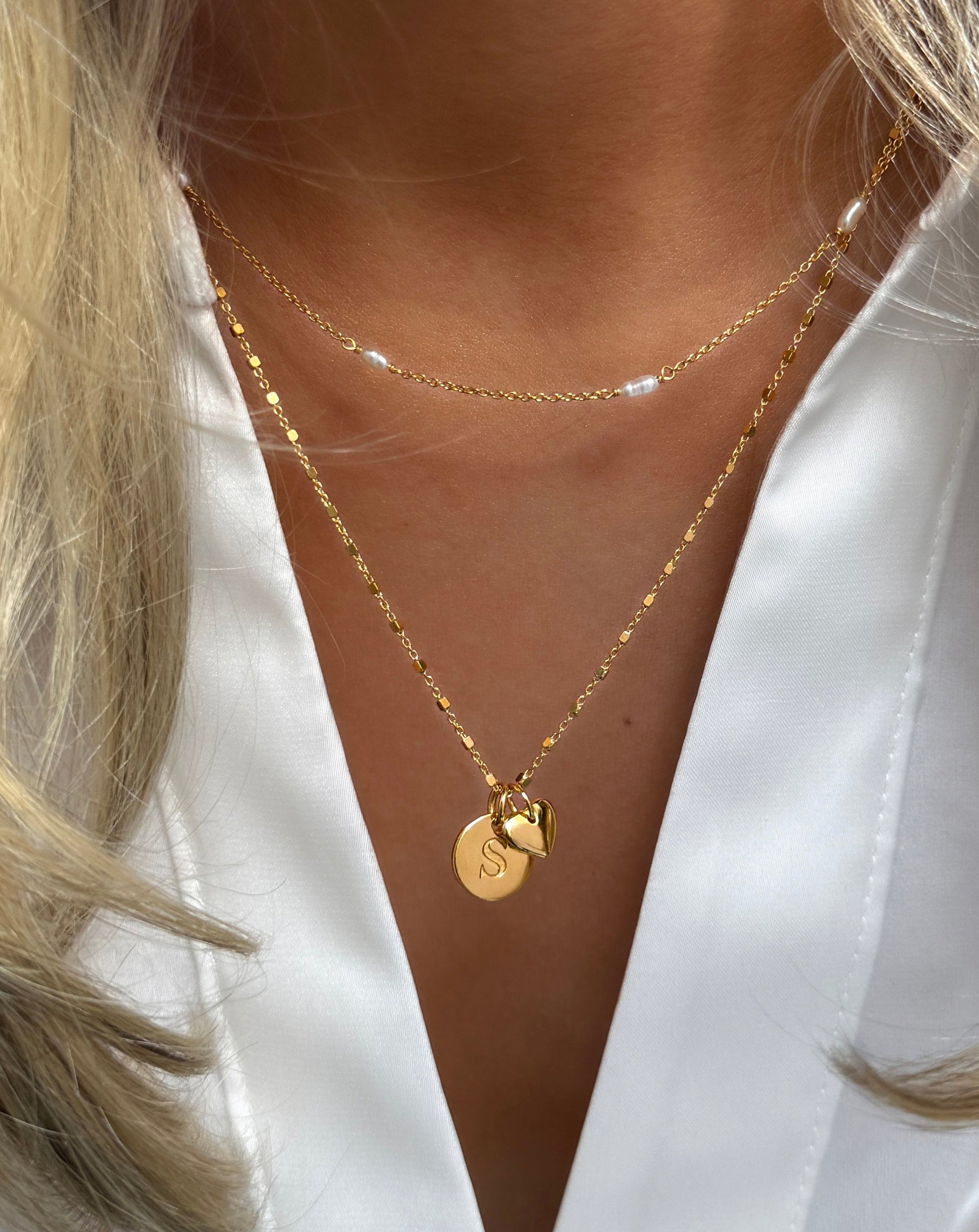 Beloved Heart Pendant Gold