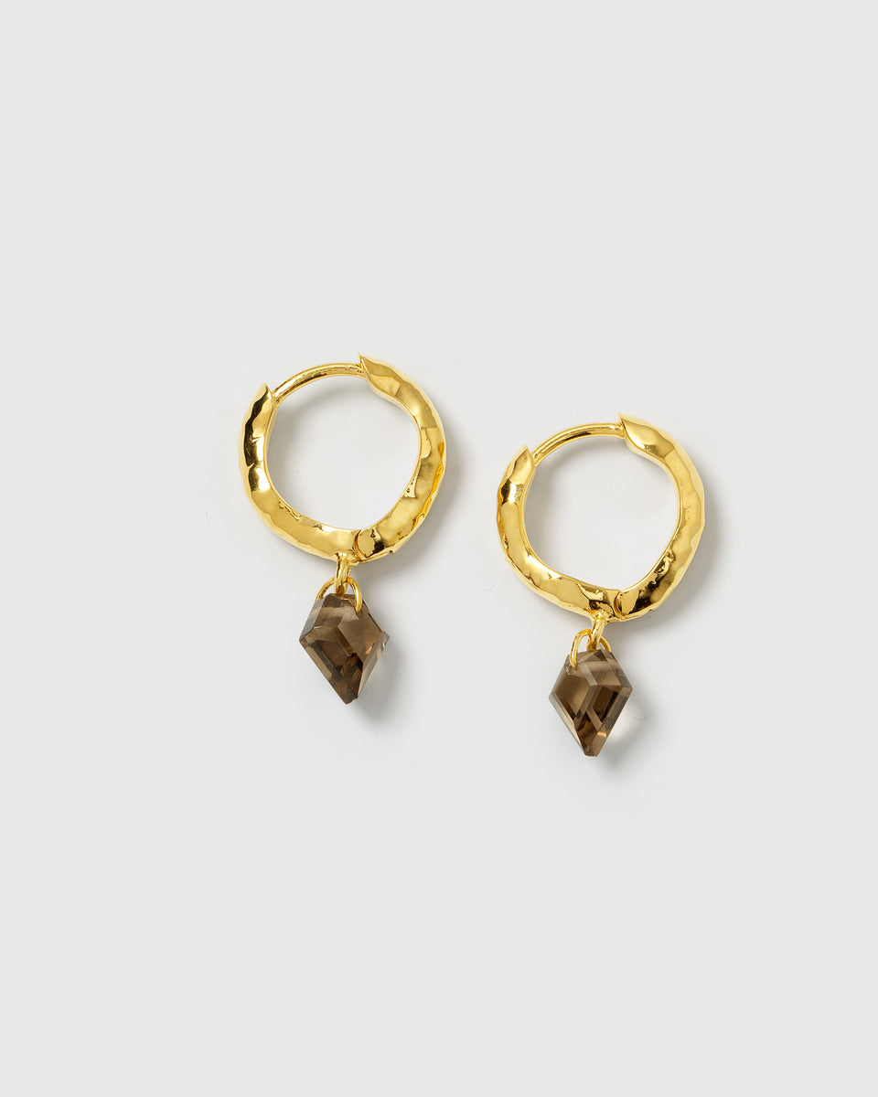 Diamona Earrings Gold