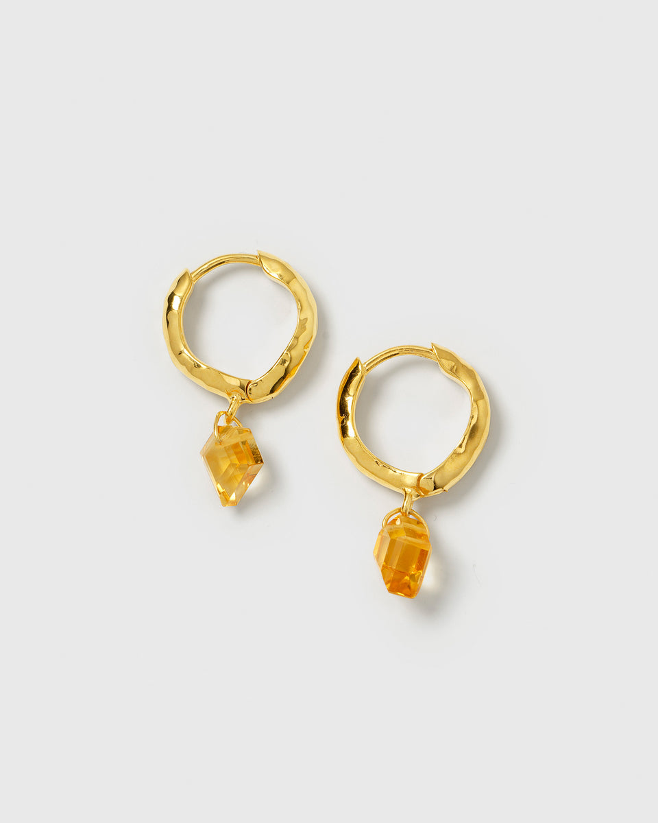 Diamona Earrings Gold