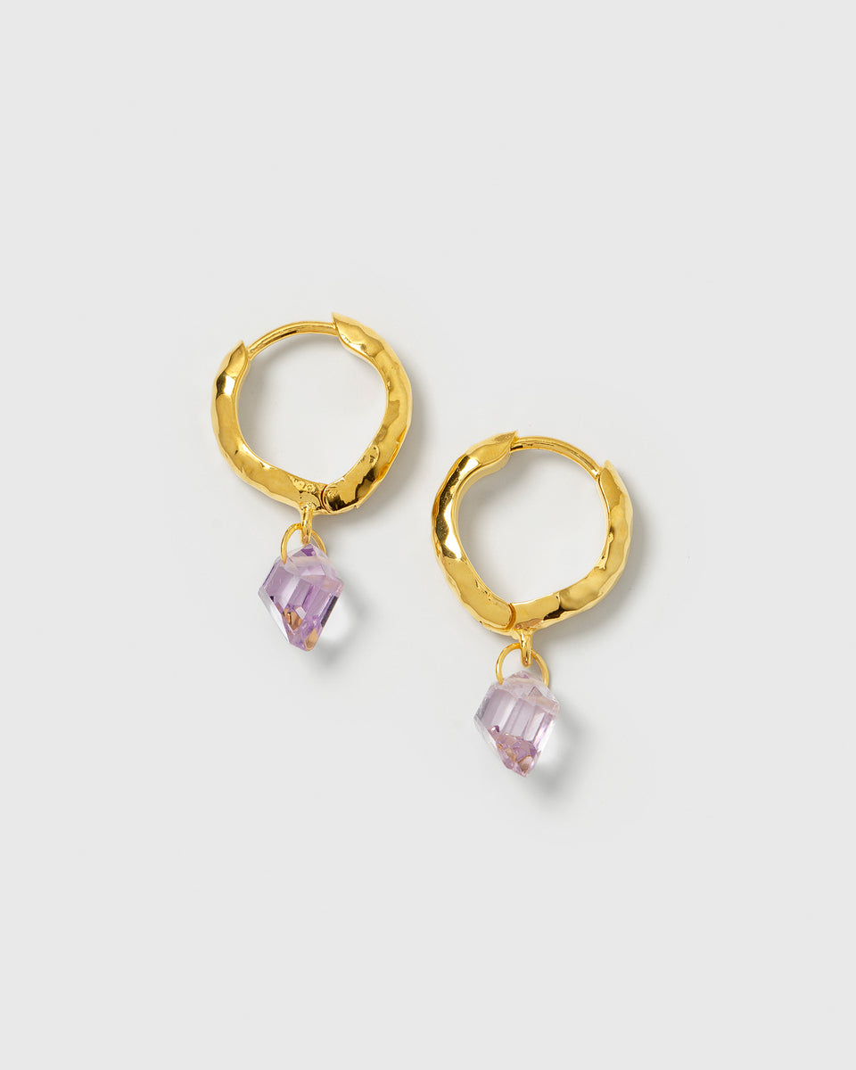 Diamona Earrings Gold